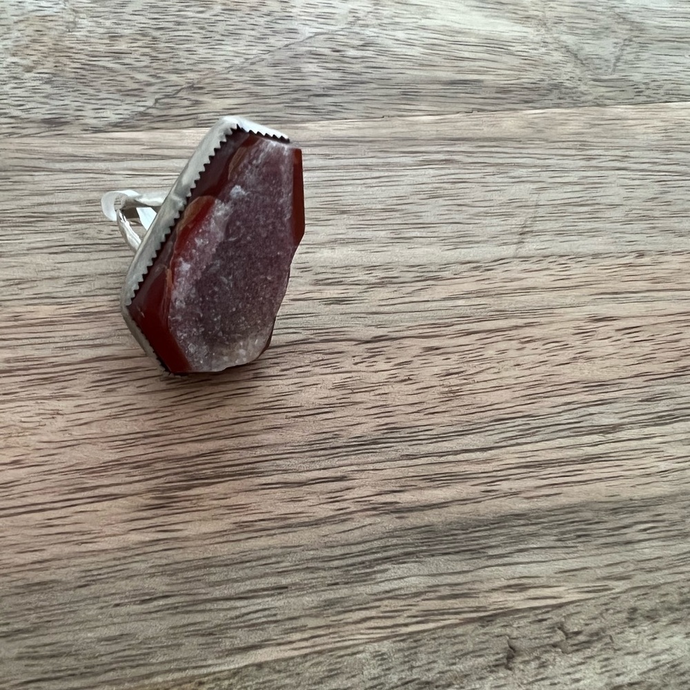 M&S Sterling Druzy ring